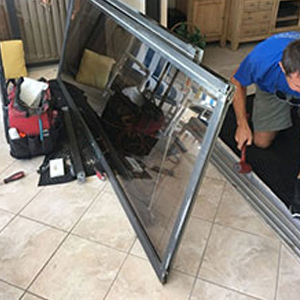 sliding glass door frame repair Arcata